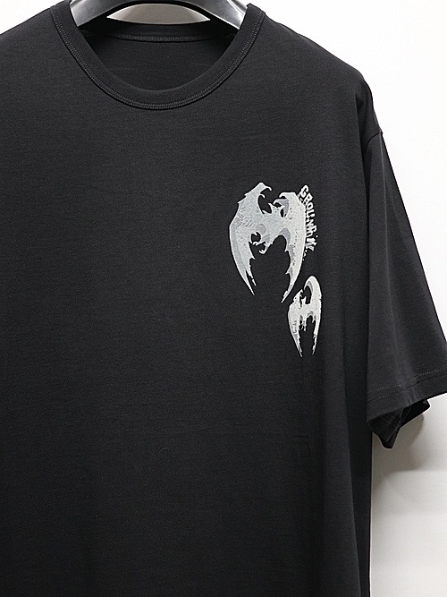 Ground Y�����饦��ɥ磻/26/- JERSEY BAT T-SHIRT A/BLACK