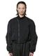 �㴰���JULIUS����ꥦ��/NYLON TWILL BLOUSON2/BLACK