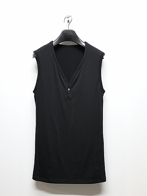 (ͽ���ʡ�3��4������ͽ��/kiryuyrik������奦����奦/BEATENJIKU Henry Neck Tank Top/Black