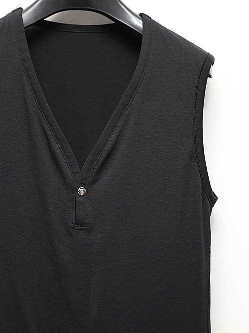 (ͽ���ʡ�3��4������ͽ��/kiryuyrik������奦����奦/BEATENJIKU Henry Neck Tank Top/Black