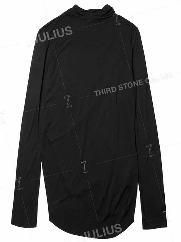 (ͽ����)7��8������ͽ��/JULIUS����ꥦ��/RAYON/SILK JERSEY CUT & SEWN11/BLACK