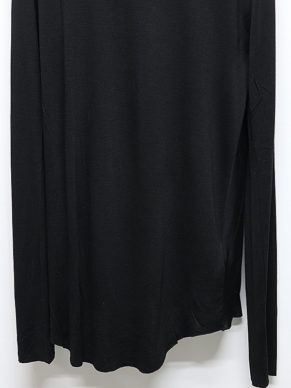 JULIUS����ꥦ��/RAYON/SILK JERSEY CUT & SEWN11/BLACK