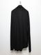 JULIUS����ꥦ��/RAYON/SILK JERSEY CUT & SEWN11/BLACK