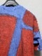 �㴰���nude:masahiko maruyama ���̡���:�ޥ��ҥ��ޥ���/30 Cotton Jersey INKJET PRINT T SHIRT/Blue-Red Paint