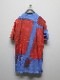 �㴰���nude:masahiko maruyama ���̡���:�ޥ��ҥ��ޥ���/30 Cotton Jersey INKJET PRINT T SHIRT/Blue-Red Paint