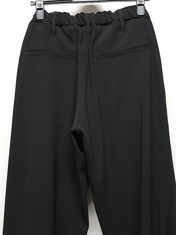 (ͽ���ʡ�8������9������ͽ��/kiryuyrik������奦����奦/Back Satin Wide Slacks/Black