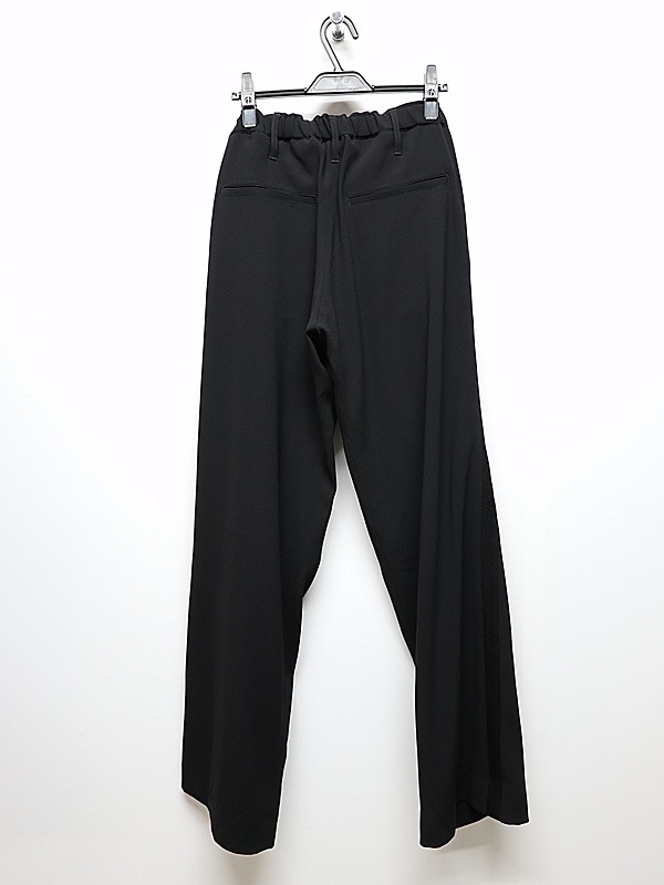 (ͽ���ʡ�8������9������ͽ��/kiryuyrik������奦����奦/Back Satin Wide Slacks/Black