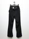 (ͽ���ʡ�8������9������ͽ��/kiryuyrik������奦����奦/Back Satin Wide Slacks/Black