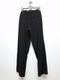 (ͽ���ʡ�8������9������ͽ��/kiryuyrik������奦����奦/Back Satin Wide Slacks/Black