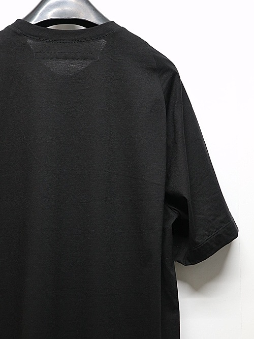 JULIUS����ꥦ��/COTTON SZ JERSEY CUT & SEWN1/BLACK.