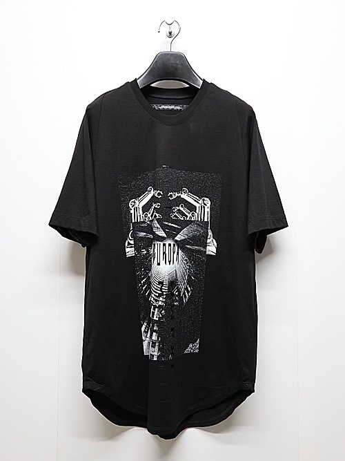 JULIUS����ꥦ��/COTTON SZ JERSEY CUT & SEWN1/BLACK.