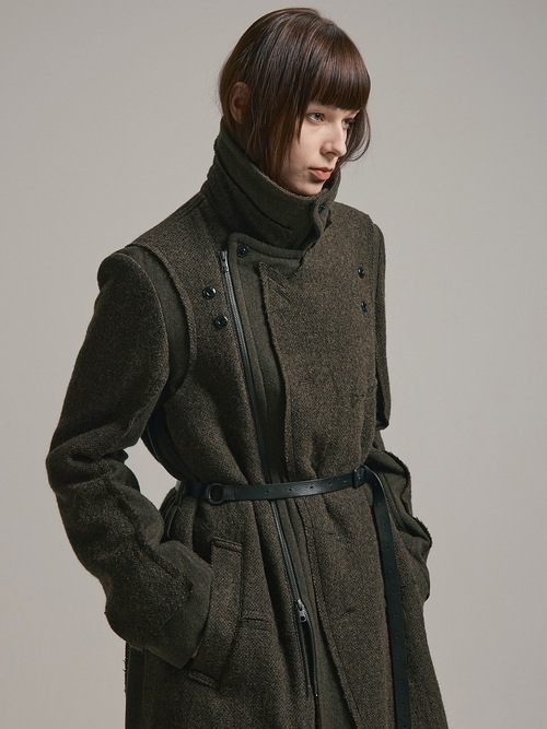 nude:masahiko maruyama ̡:ޥҥޥ/Cow Skin Leather BELT/Black