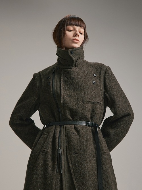 nude:masahiko maruyama ̡:ޥҥޥ/Cow Skin Leather BELT/Black