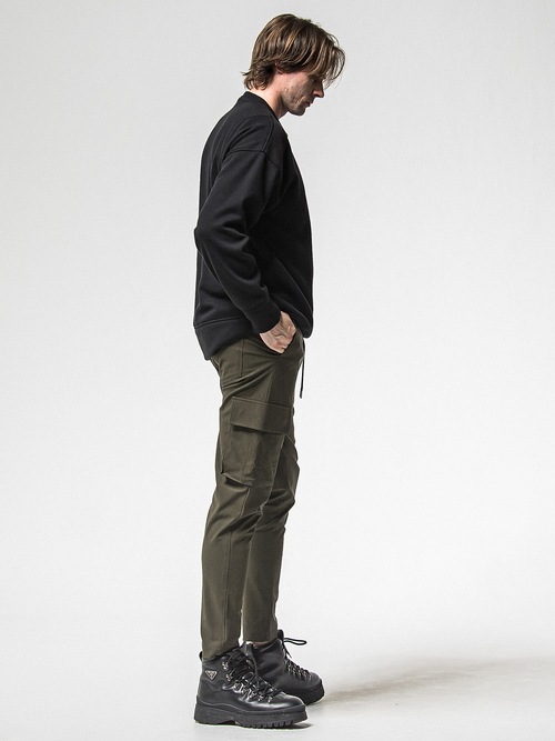 RESOUND CLOTHING���ꥵ����ɥ���������/SEMI LOOSE FIT Roland HEAT cargo PT/KHAKI