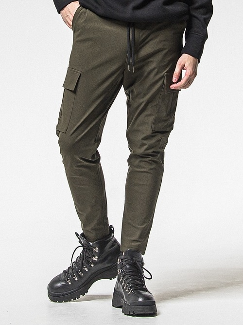 RESOUND CLOTHING���ꥵ����ɥ���������/SEMI LOOSE FIT Roland HEAT cargo PT/KHAKI
