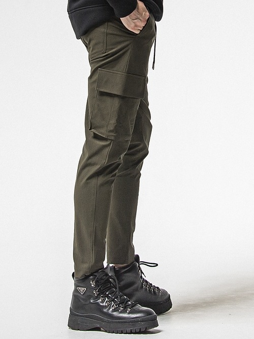 RESOUND CLOTHING���ꥵ����ɥ���������/SEMI LOOSE FIT Roland HEAT cargo PT/KHAKI