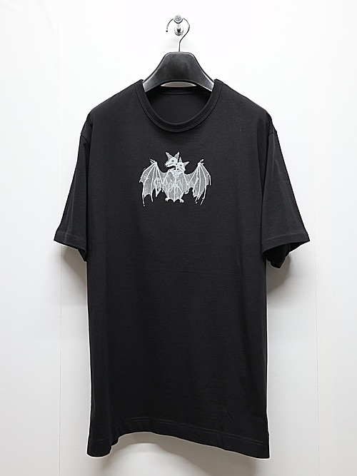 Ground Y�����饦��ɥ磻/26/- JERSEY BAT T-SHIRT B/BLACK