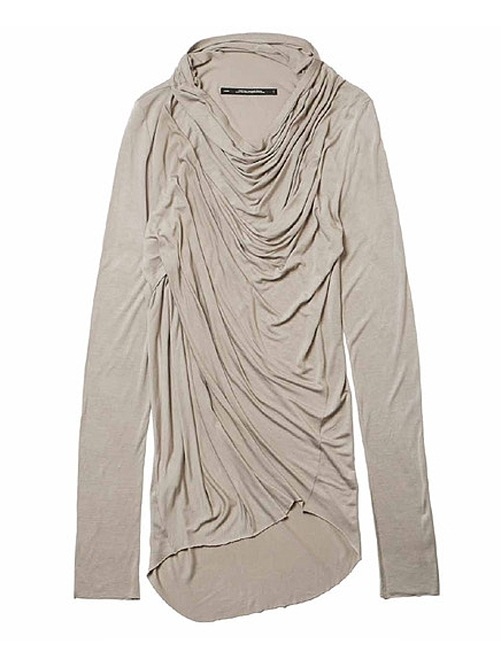 (ͽ����)7��8������ͽ��/JULIUS����ꥦ��/RAYON/SILK JERSEY CUT & SEWN11/GREIGE
