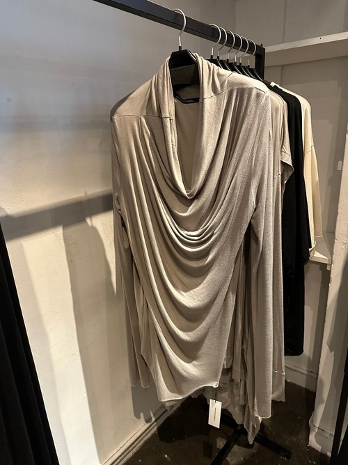 (ͽ����)7��8������ͽ��/JULIUS����ꥦ��/RAYON/SILK JERSEY CUT & SEWN11/GREIGE