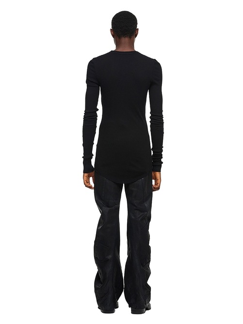 (ͽ����)8��9������ͽ��/JULIUS����ꥦ��/COTTON/SILK RIB CUT & SEWN6/BLACK