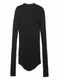 (ͽ����)8��9������ͽ��/JULIUS����ꥦ��/COTTON/SILK RIB CUT & SEWN6/BLACK