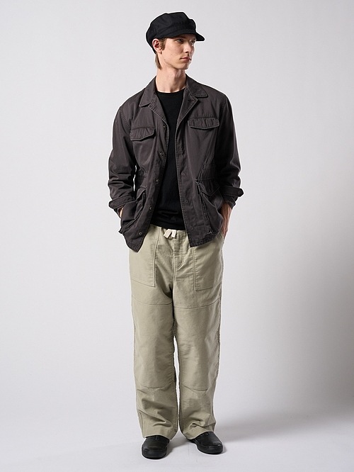 (ͽ���ʡ�9��10������ͽ��/wjk�����֥른��������/heavy moleskin work pants/l.khaki