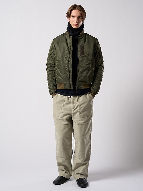 (ͽ���ʡ�9��10������ͽ��/wjk�����֥른��������/heavy moleskin work pants/l.khaki