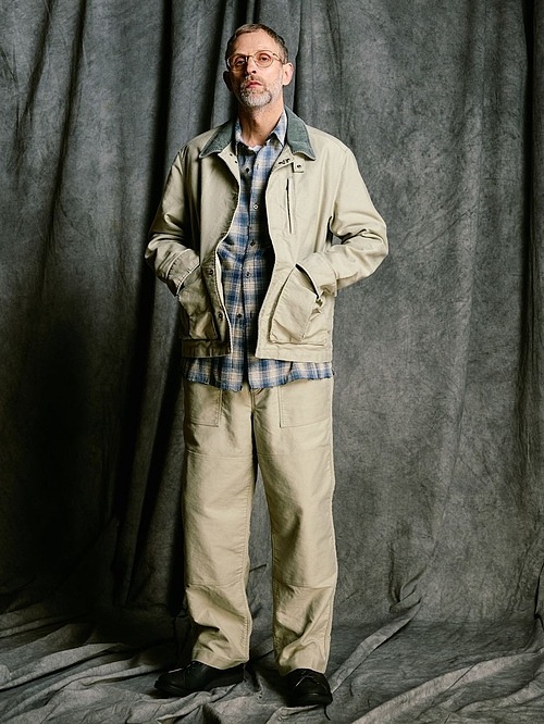 (ͽ���ʡ�9��10������ͽ��/wjk�����֥른��������/heavy moleskin work pants/l.khaki