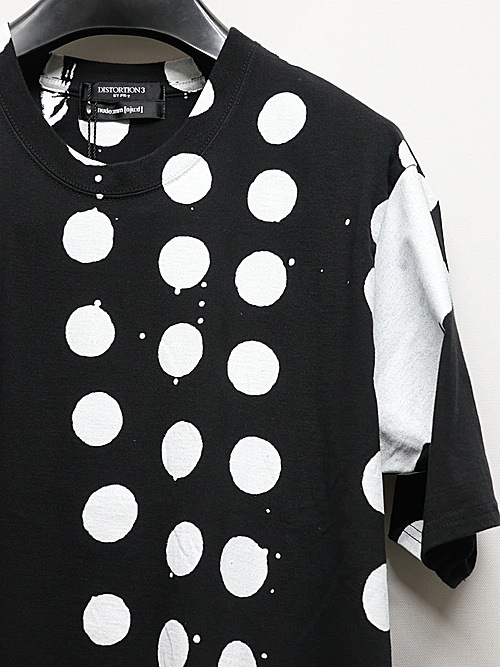 �㴰���nude:masahiko maruyama ���̡���:�ޥ��ҥ��ޥ���/30 Cotton Jersey PRINT T SHIRT/Black