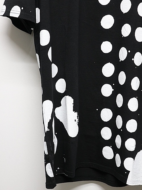 �㴰���nude:masahiko maruyama ���̡���:�ޥ��ҥ��ޥ���/30 Cotton Jersey PRINT T SHIRT/Black