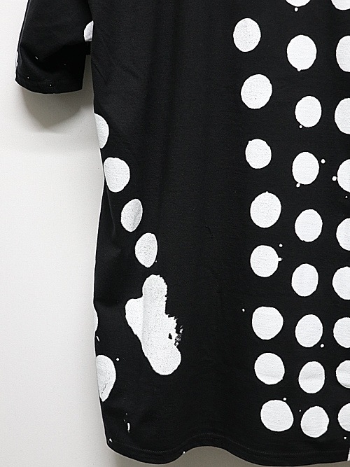 �㴰���nude:masahiko maruyama ���̡���:�ޥ��ҥ��ޥ���/30 Cotton Jersey PRINT T SHIRT/Black