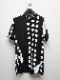 �㴰���nude:masahiko maruyama ���̡���:�ޥ��ҥ��ޥ���/30 Cotton Jersey PRINT T SHIRT/Black