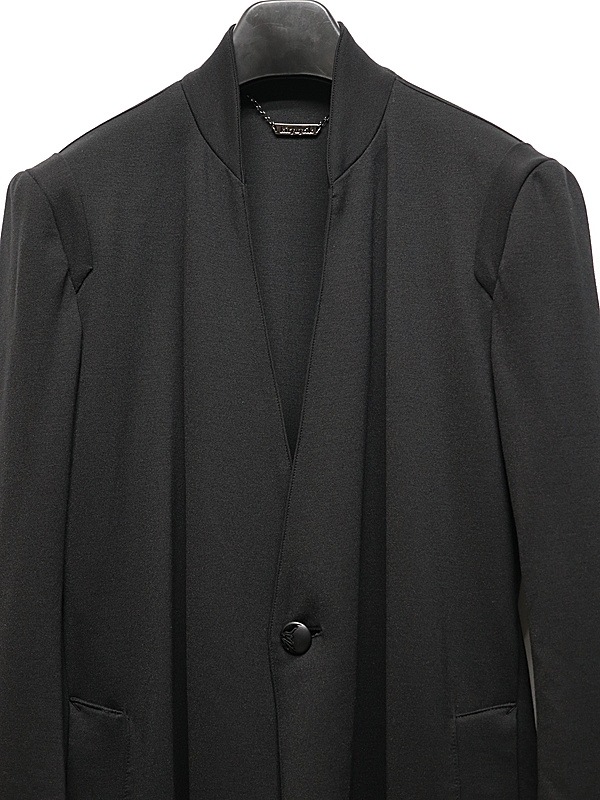 kiryuyrik������奦����奦/Mockroady No Collar Flare Jacket/Black