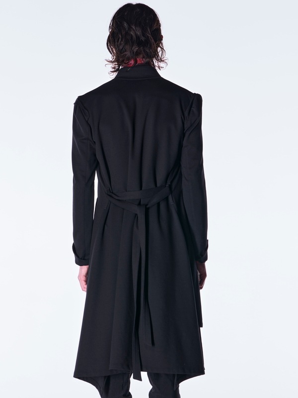 (ͽ���ʡ� 8������9������ͽ��/kiryuyrik������奦����奦/Mockroady No Collar Flare Jacket/Black