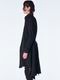 (ͽ���ʡ� 8������9������ͽ��/kiryuyrik������奦����奦/Mockroady No Collar Flare Jacket/Black