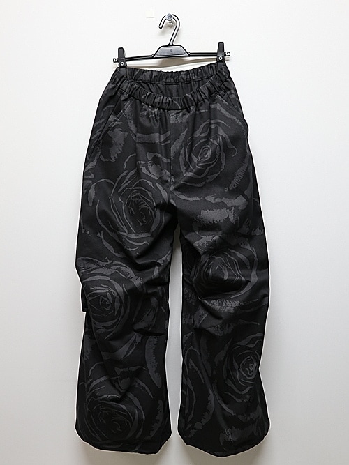ラッドミュージシャン　パンツ LAD MUSICIAN / T/C VELOUR OVER PANTS / BLACK - LAD MUSICIAN
