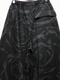 SALE50%OFF/LAD MUSICIAN����å� �ߥ塼�������/20/10 C/C BIG ROSE OVER PANTS/BLACK