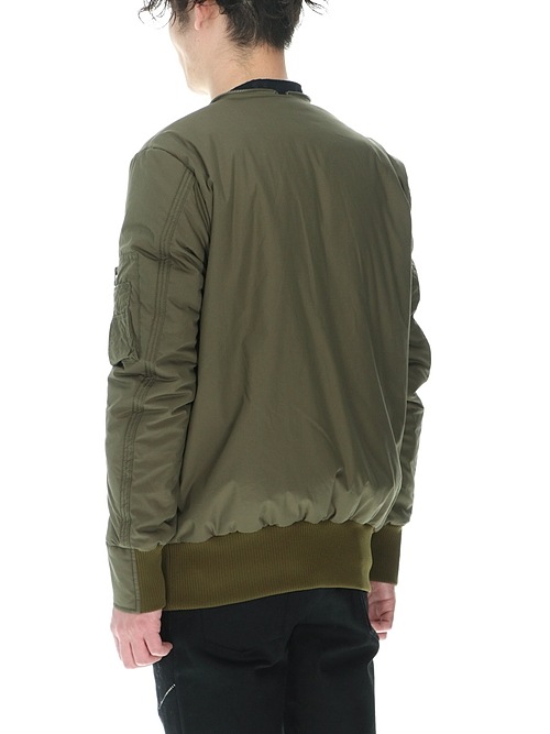 SALE50%OFF/RIPVANWINKLEåץ󥦥󥯥/ץ饤 Хå㡼 MA-1/KHAKI.