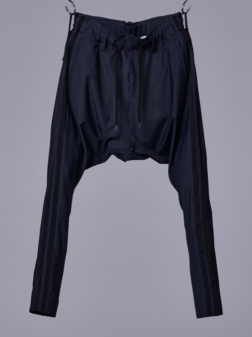 �㴰���THE ONENESS�������ͥ�/Recycle PE Jersey LIne Sarouel Pants/Black