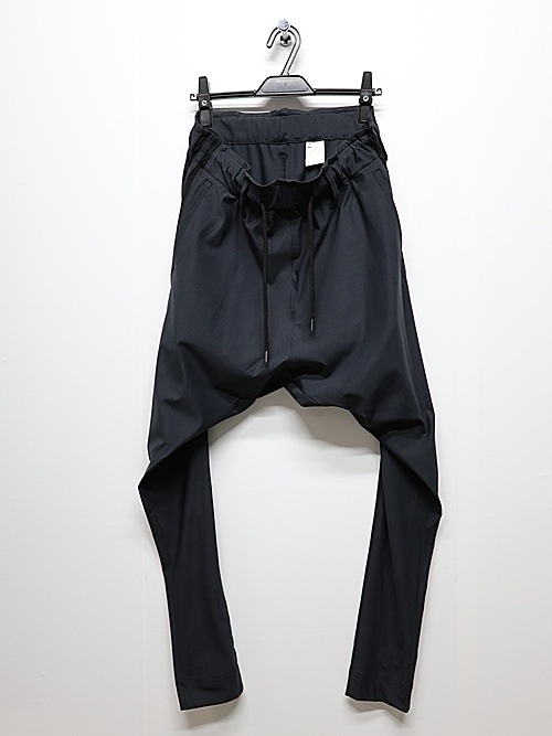 �㴰���THE ONENESS�������ͥ�/Recycle PE Jersey LIne Sarouel Pants/Black