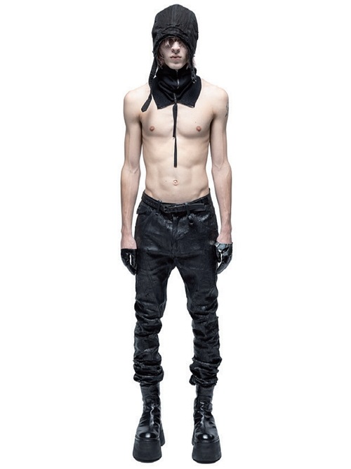 (ͽ)910ͽ/JULIUSꥦ/12oz DENIM ACCESSORY2/BLACK