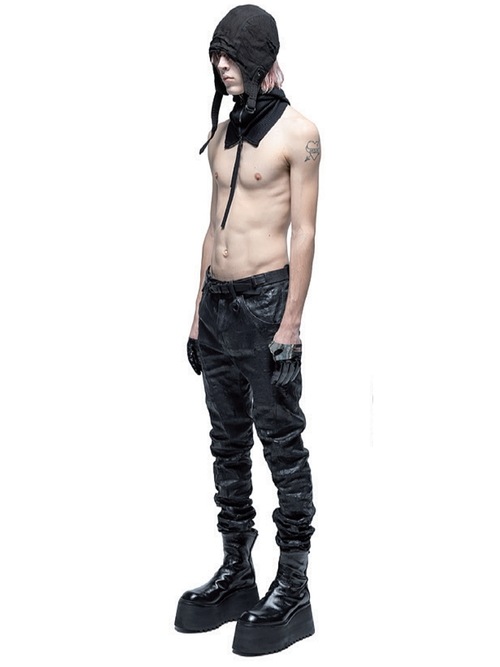 (ͽ)910ͽ/JULIUSꥦ/12oz DENIM ACCESSORY2/BLACK