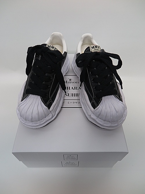 Maison MIHARA YASUHIRO��BLAKEY low - original STC sole leather low-cut sn/BLACK.