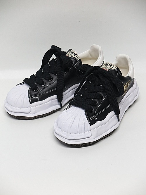 Maison MIHARA YASUHIRO��BLAKEY low - original STC sole leather low-cut sn/BLACK.