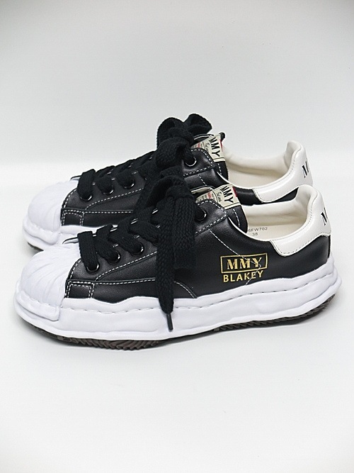Maison MIHARA YASUHIRO��BLAKEY low - original STC sole leather low-cut sn/BLACK.