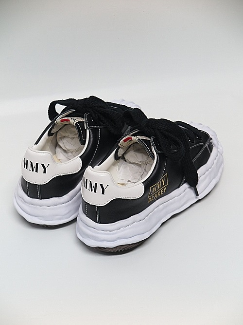 Maison MIHARA YASUHIRO��BLAKEY low - original STC sole leather low-cut sn/BLACK.