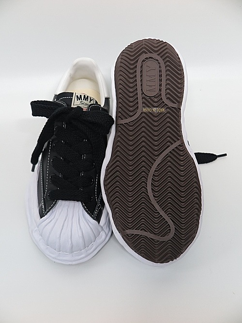 Maison MIHARA YASUHIRO��BLAKEY low - original STC sole leather low-cut sn/BLACK.