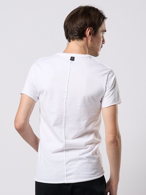 (ͽ���ʡ�3��4������ͽ��/wjk�����֥른��������/cut-off crew-neck S/S/white