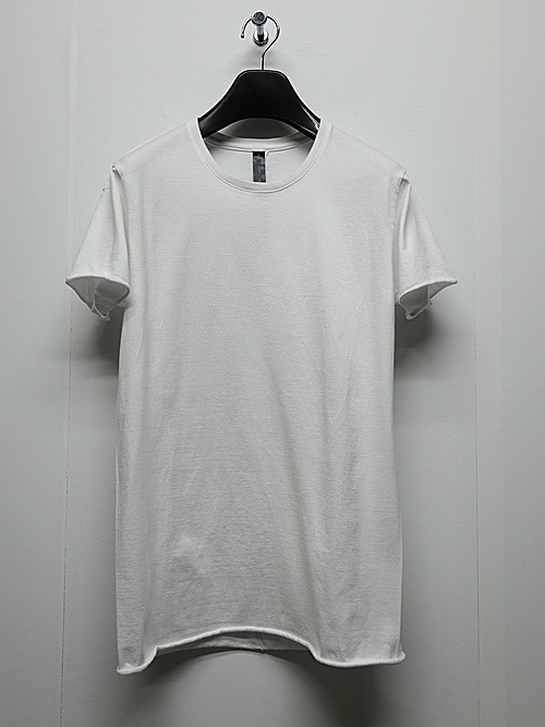 wjk�����֥른��������/cut-off crew-neck S/S/white