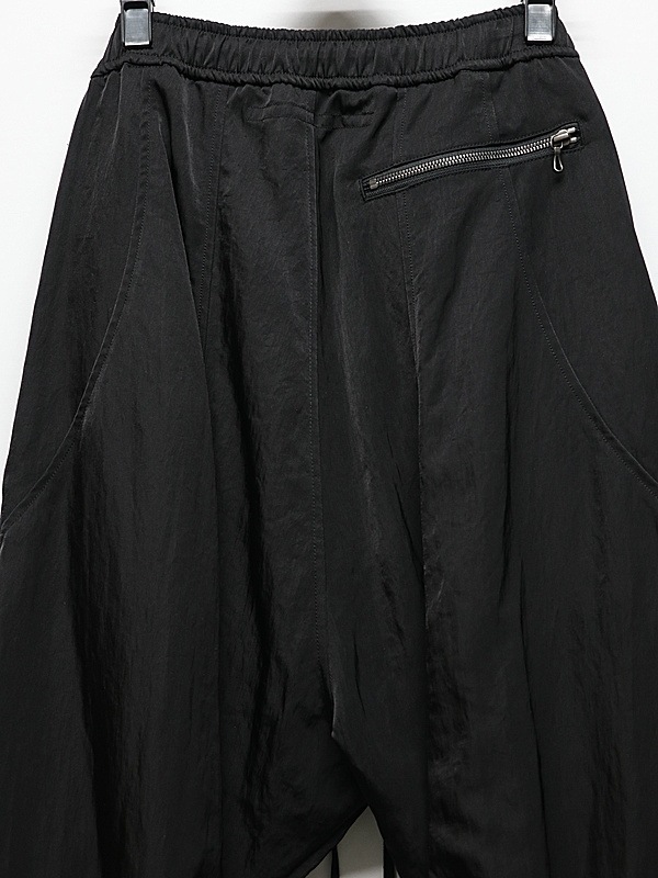 �㴰���JULIUS����ꥦ��/NYLON TWILL TROUSERS4/BLACK
